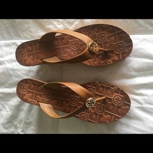 Tory Burch Wedge Flip Flops